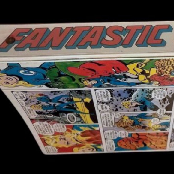 Vintage 1975, Fantastic Four comic, Mead,  Binder - Picture 4 of 6